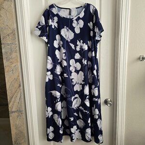 Women's Cap Sleeve Maxi Dress